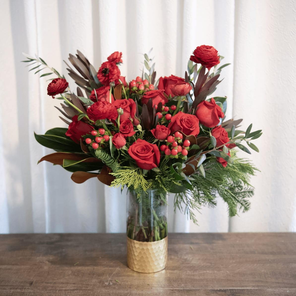 Merry Crimson Blossoms