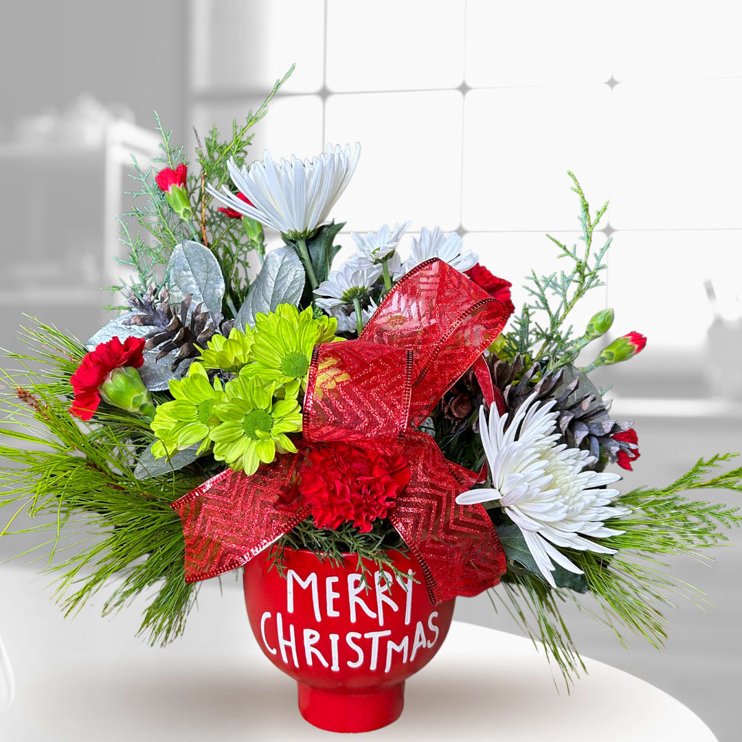 Christmas Flowers Flower Delivery Carlinville IL Main Street Florist