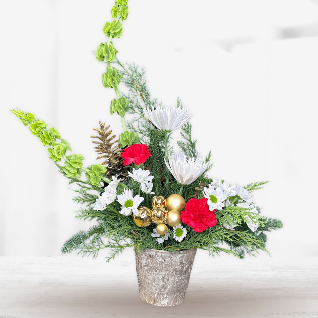 Christmas Flowers Flower Delivery Carlinville IL Main Street Florist
