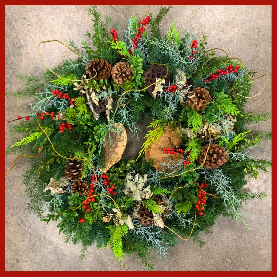 Northwest Christmas Wreath