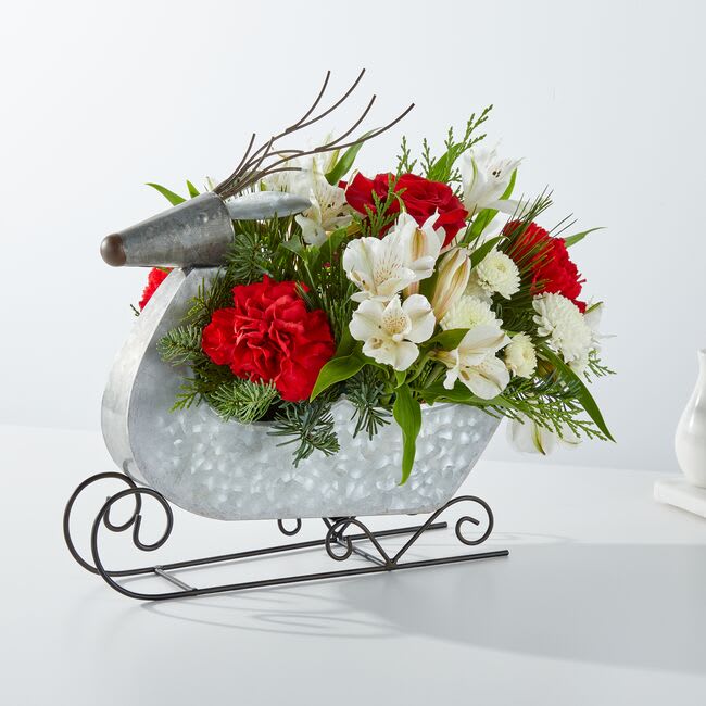 Sleigh Ride Flower Bouquet
