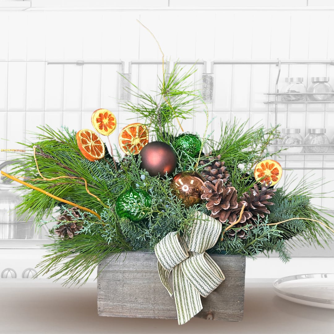 Christmas Flowers Flower Delivery Carlinville IL Main Street Florist
