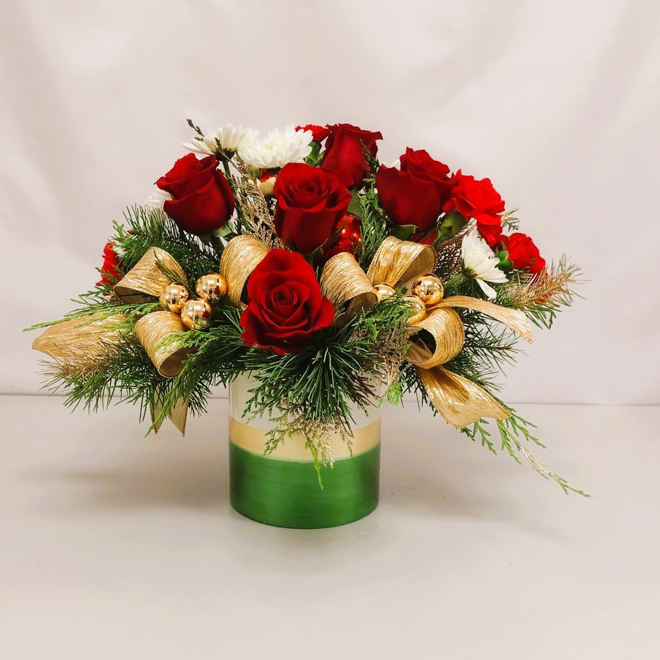 Classy Christmas Flower Bouquet