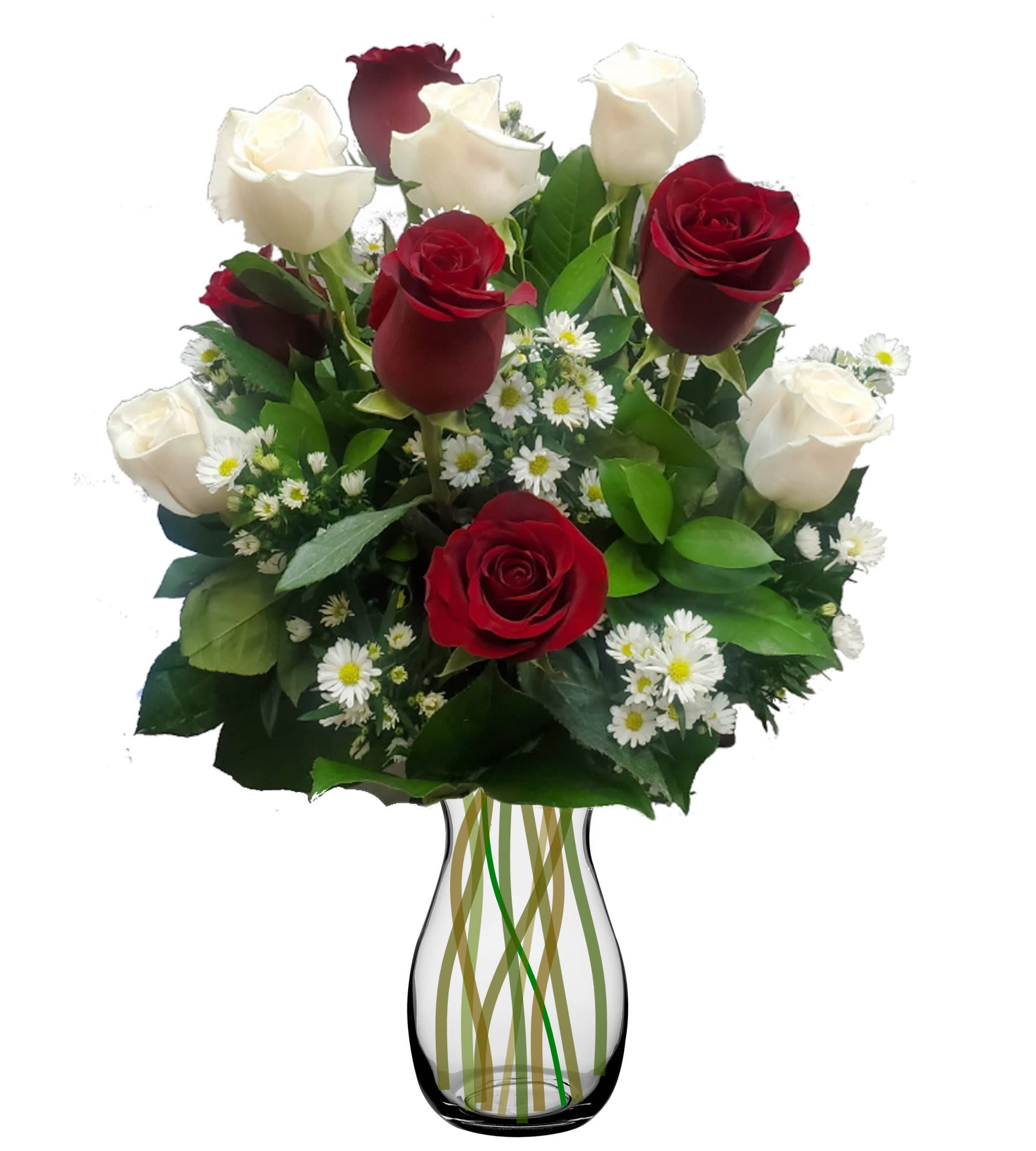 Dz Fire and Ice premium Roses Flower Bouquet