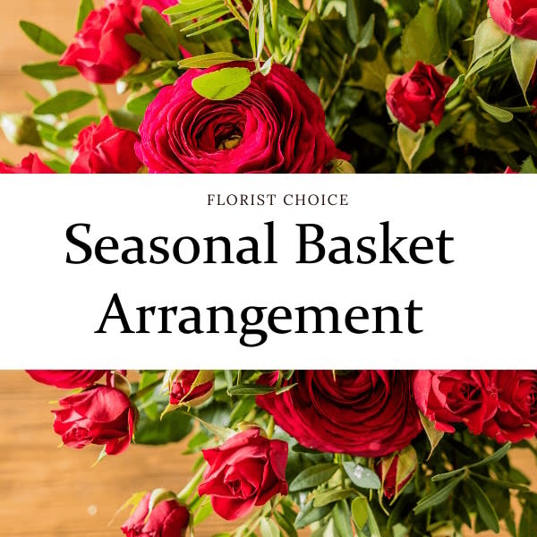 Christmas Basket Arrangement