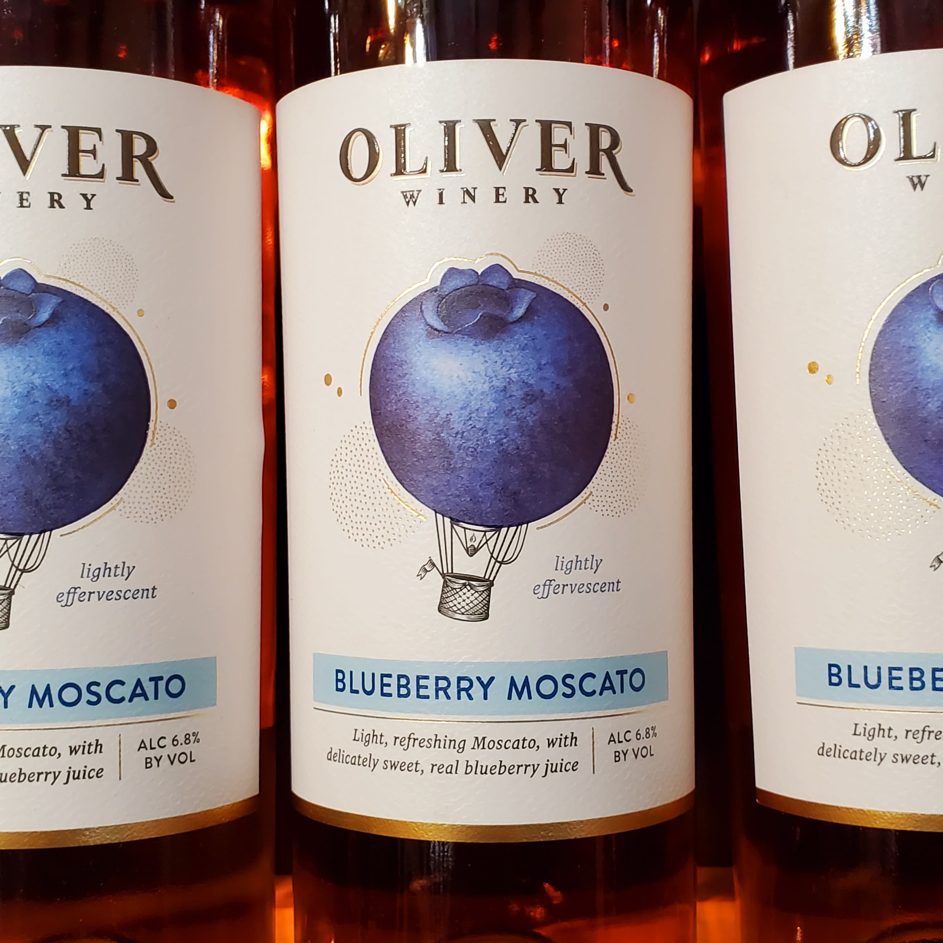 Oliver Winery Blueberry Moscato