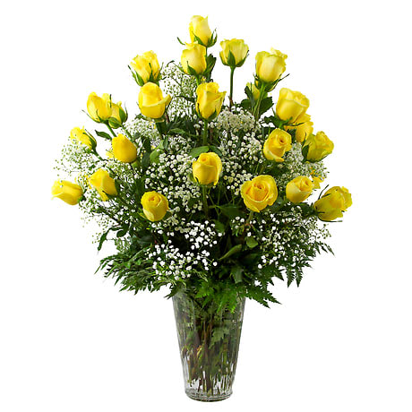3 Doz Yellow Roses Flower Bouquet