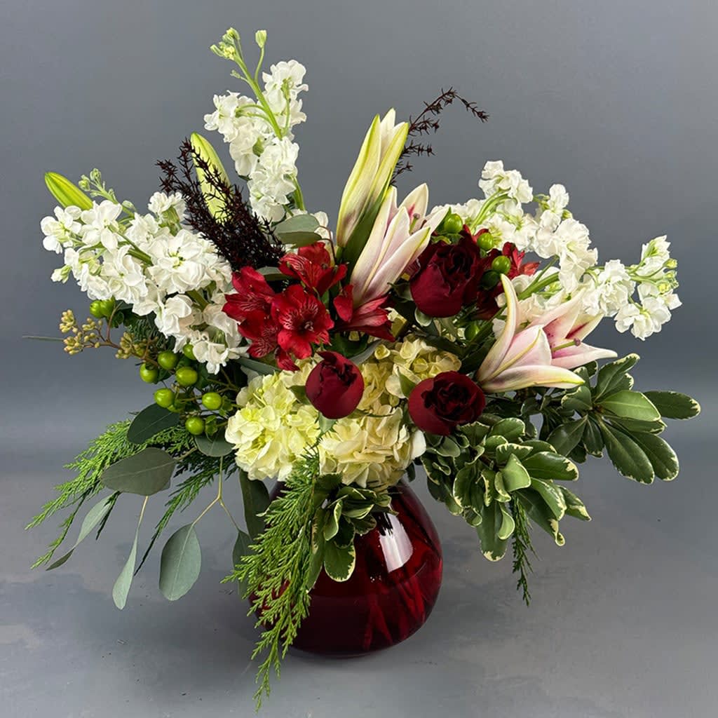 Flurries of Flowers by Rathbone's Flair Flowers Flower Bouquet