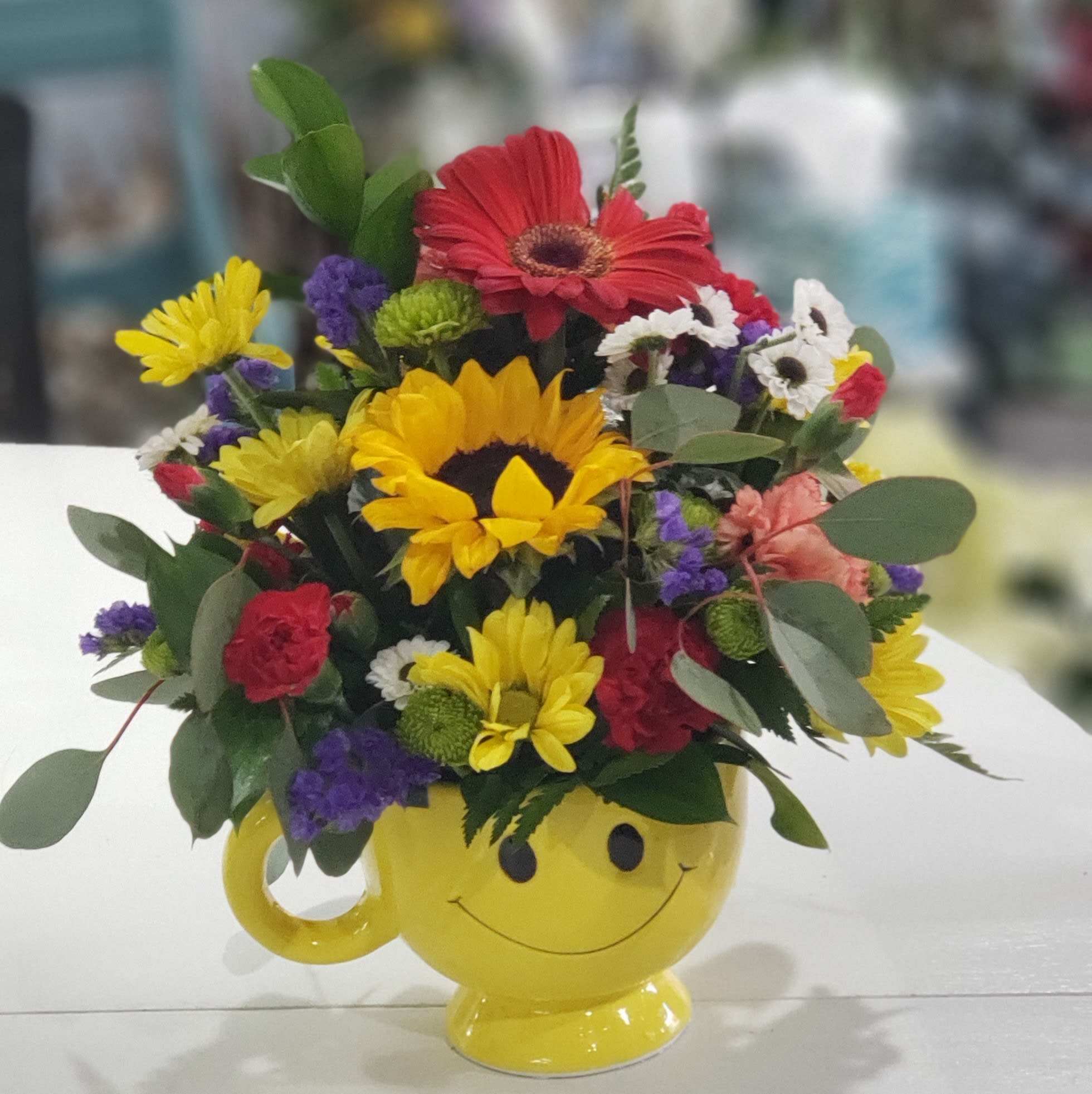 Happy Face Smiley Mug