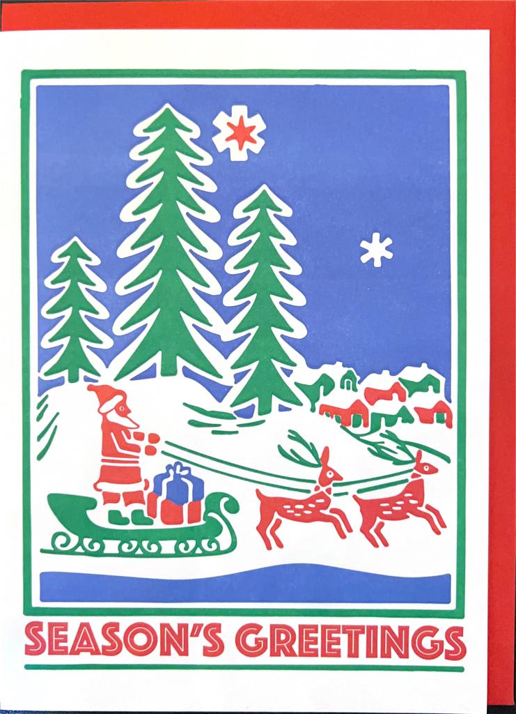 Festive Card #8 Flower Bouquet