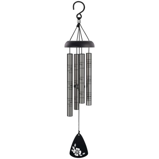 Becomes A Memory 21" Charcoal Sonnet Chime