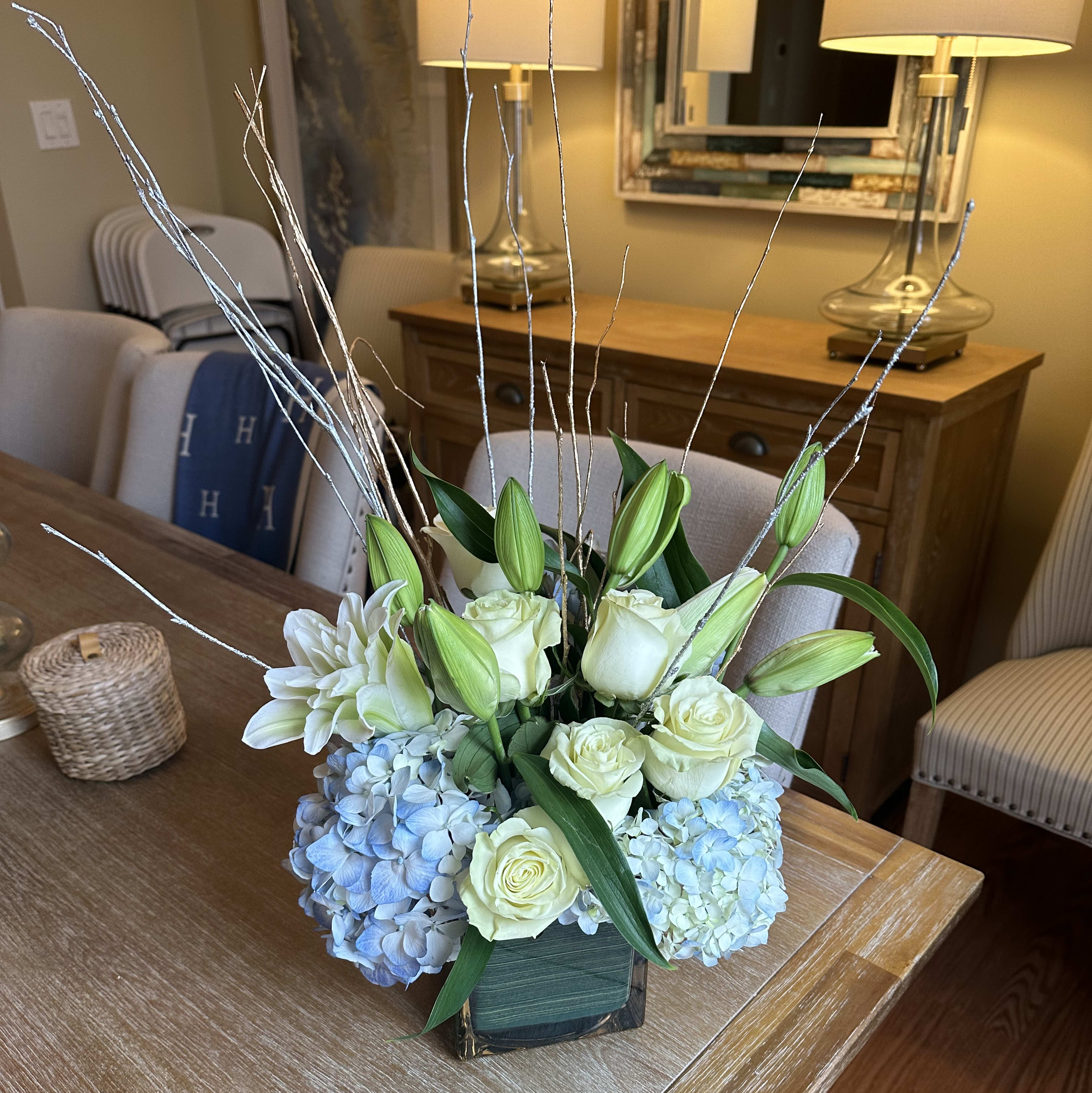 Frosted Forrest Flower Bouquet