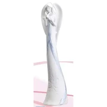 10" Angel Statue Flower Bouquet