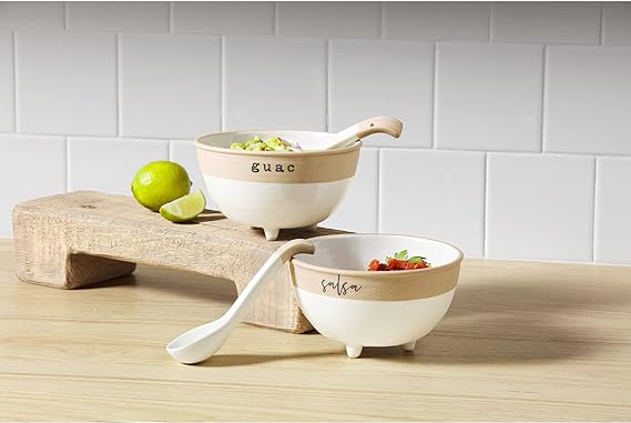 Farm Stoneware Guac Set