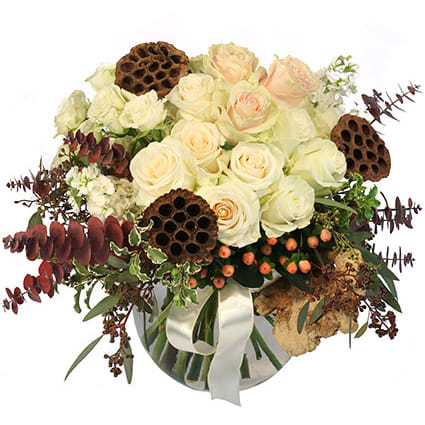 Rustic Winter Floral Design