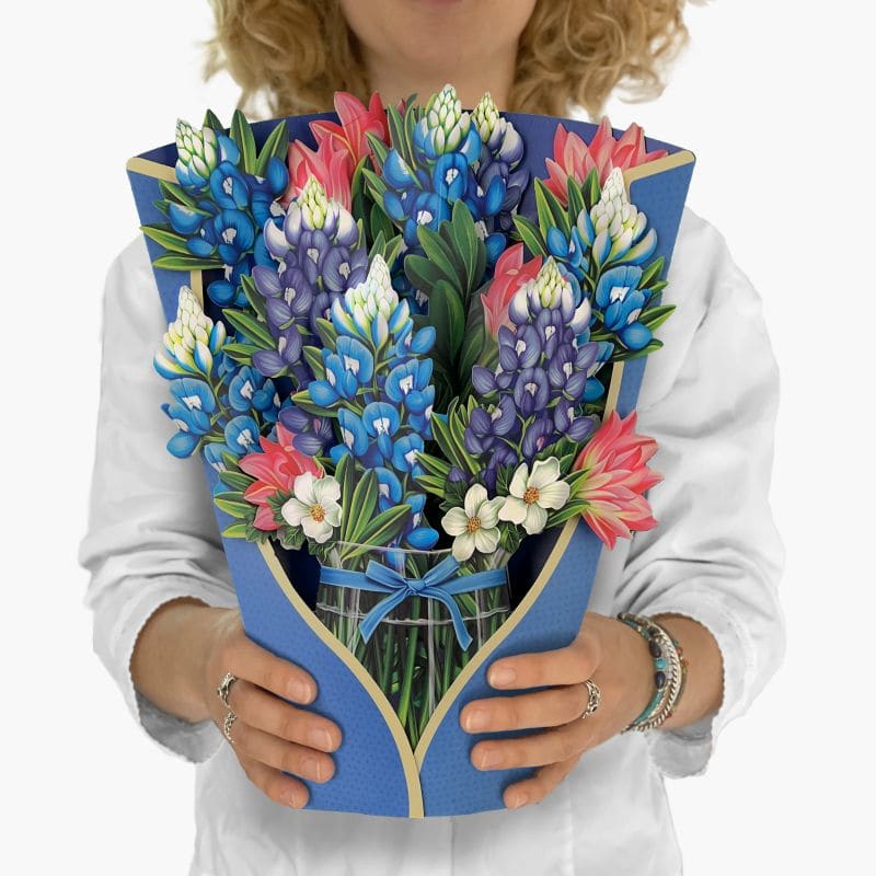 Blue Bonnets Bouquet Flower Bouquet