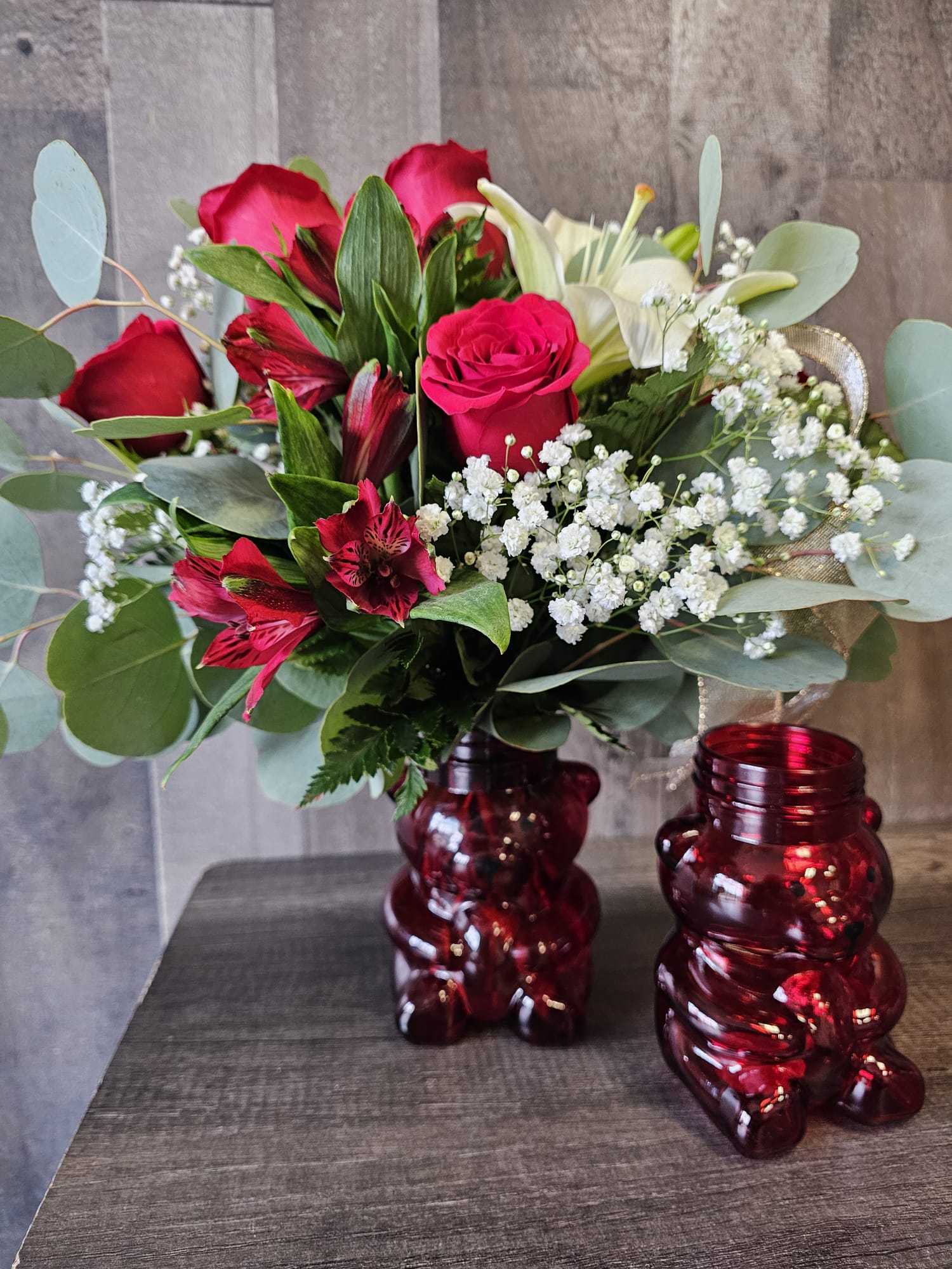 My Beary First Thought Flower Bouquet