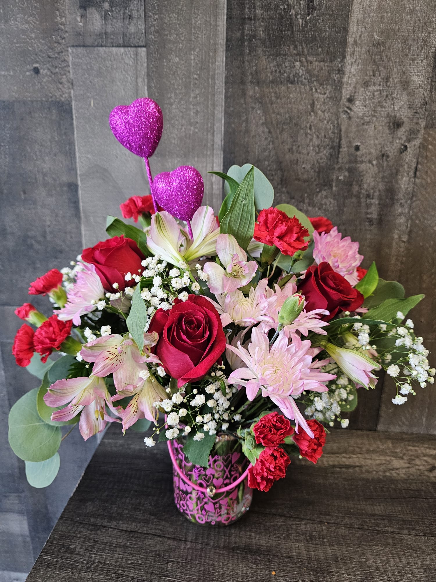 Hearts Delight Flower Bouquet