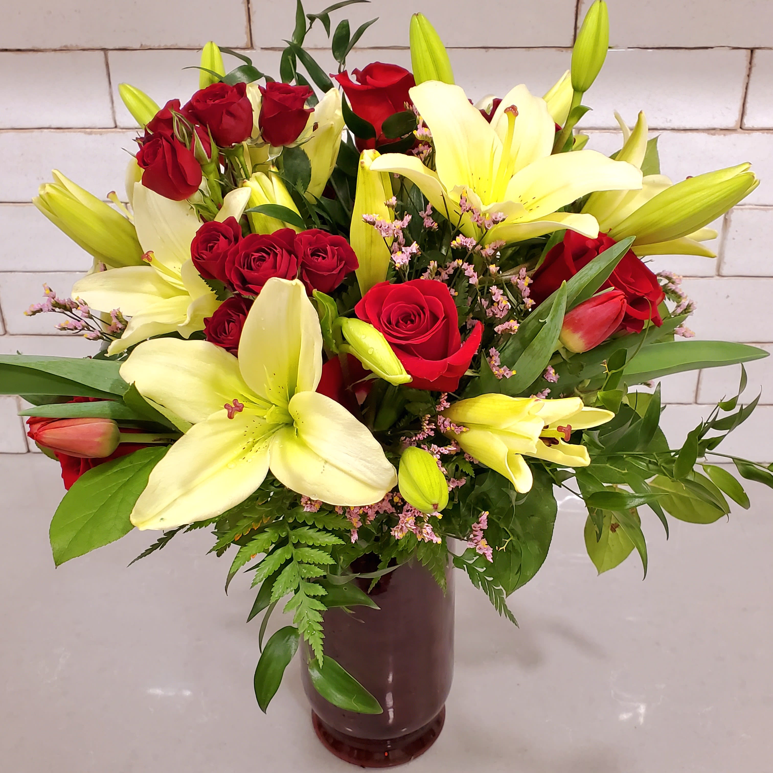 Ruby Rose Valentine's Bouquet