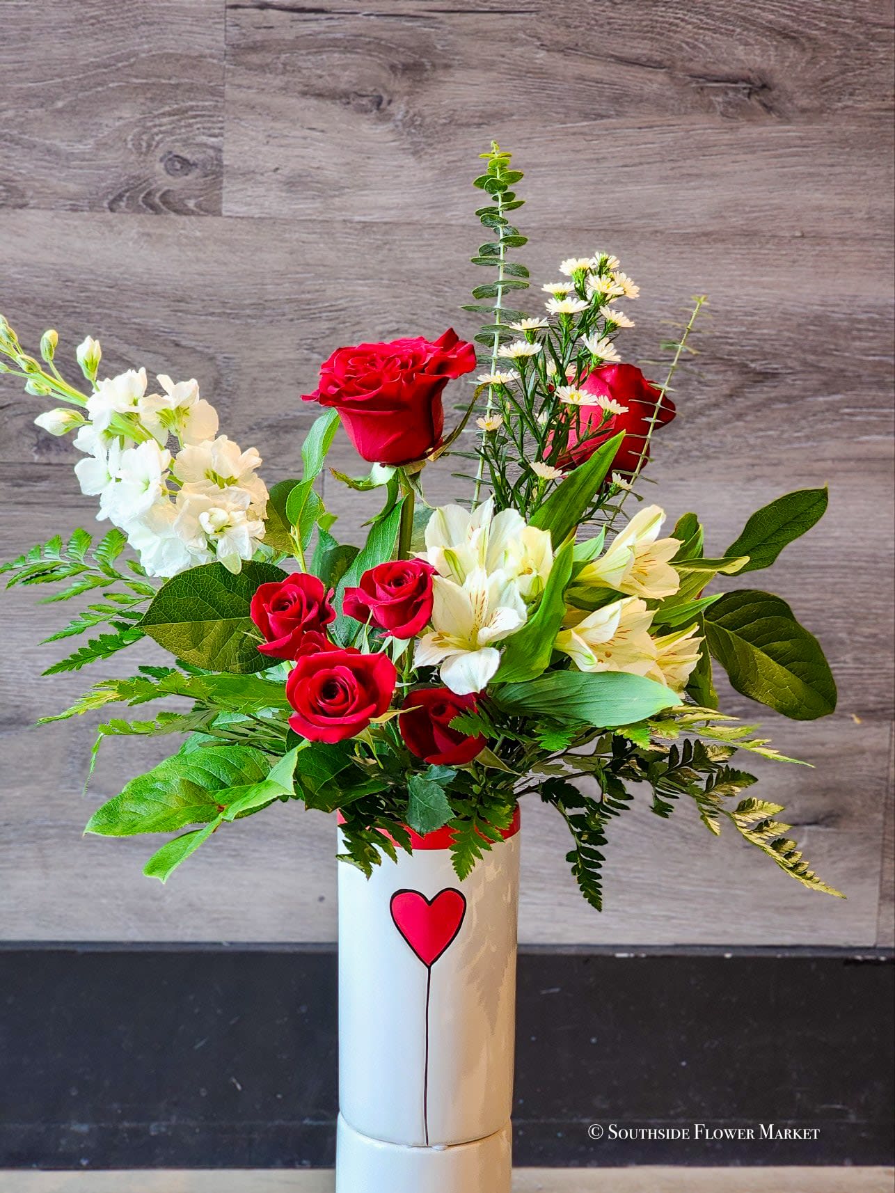 Valentine Colors Petite Traditional Arrangement