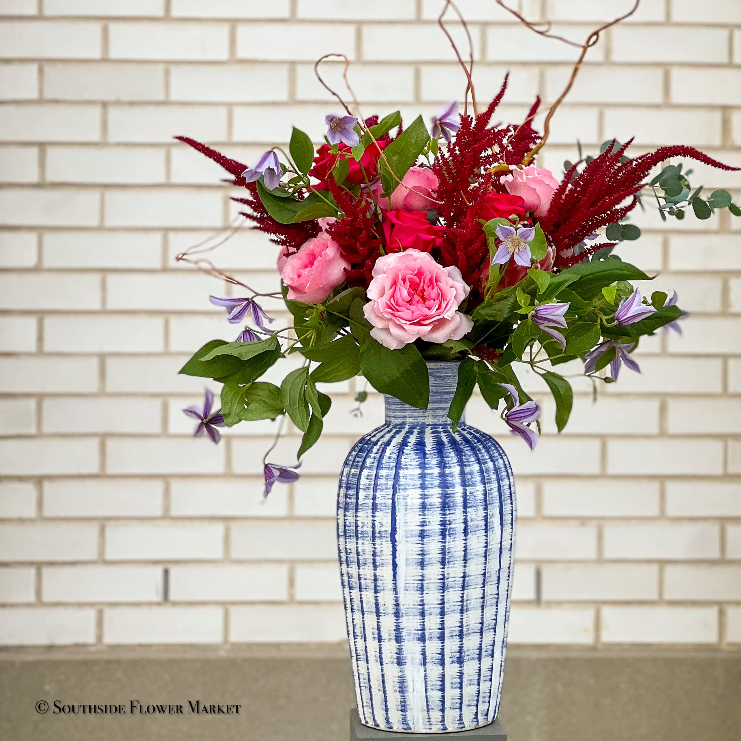 Valentine Colors Posh Traditional Arrangement