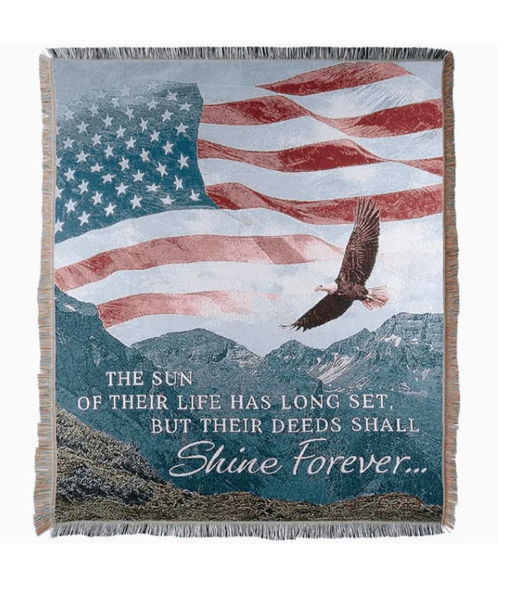 Shine Forever Tribute Blanket