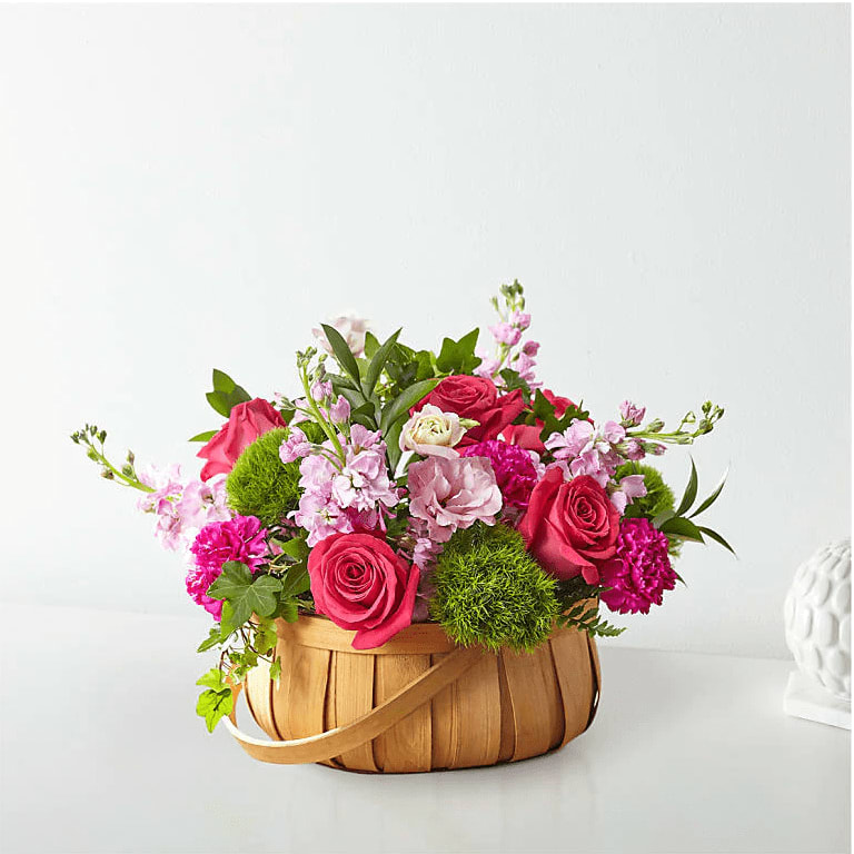 Bloom Basket Flower Bouquet