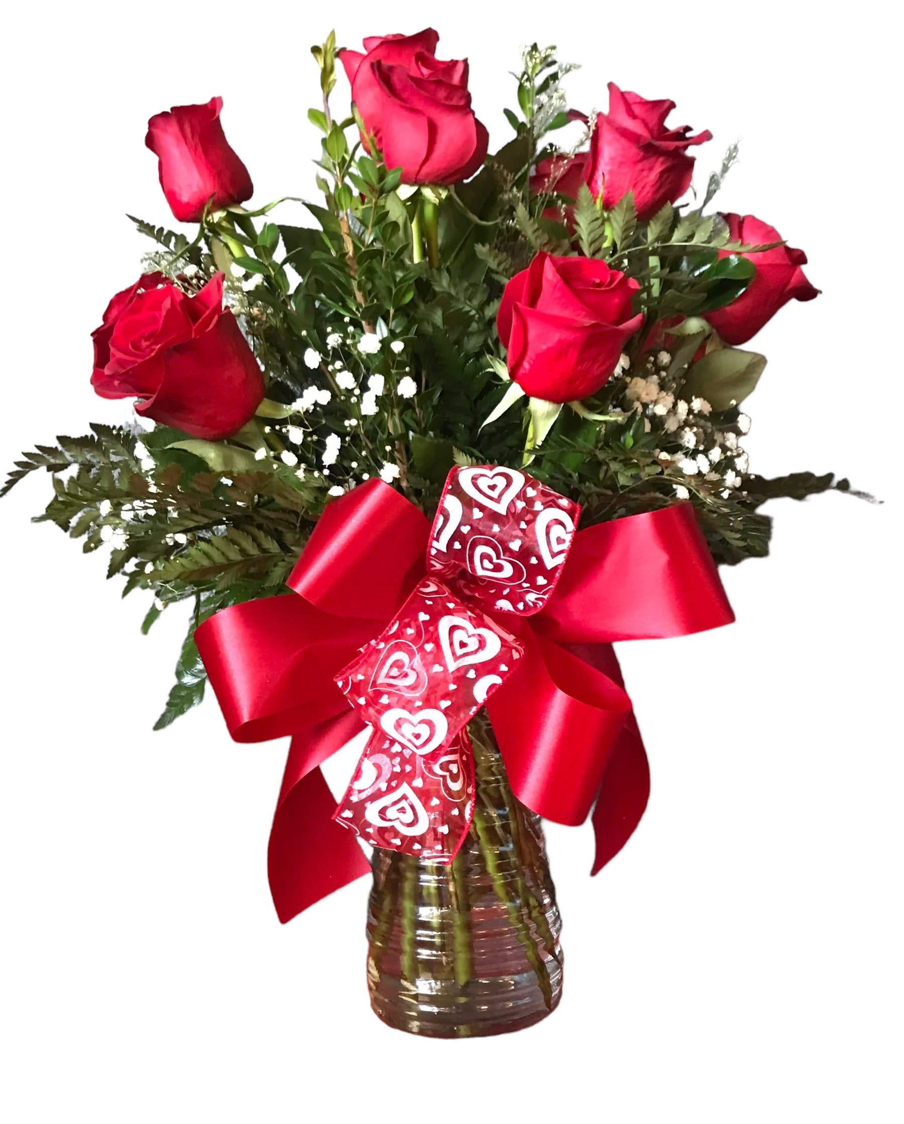 Valentine's Day Roses Flower Bouquet