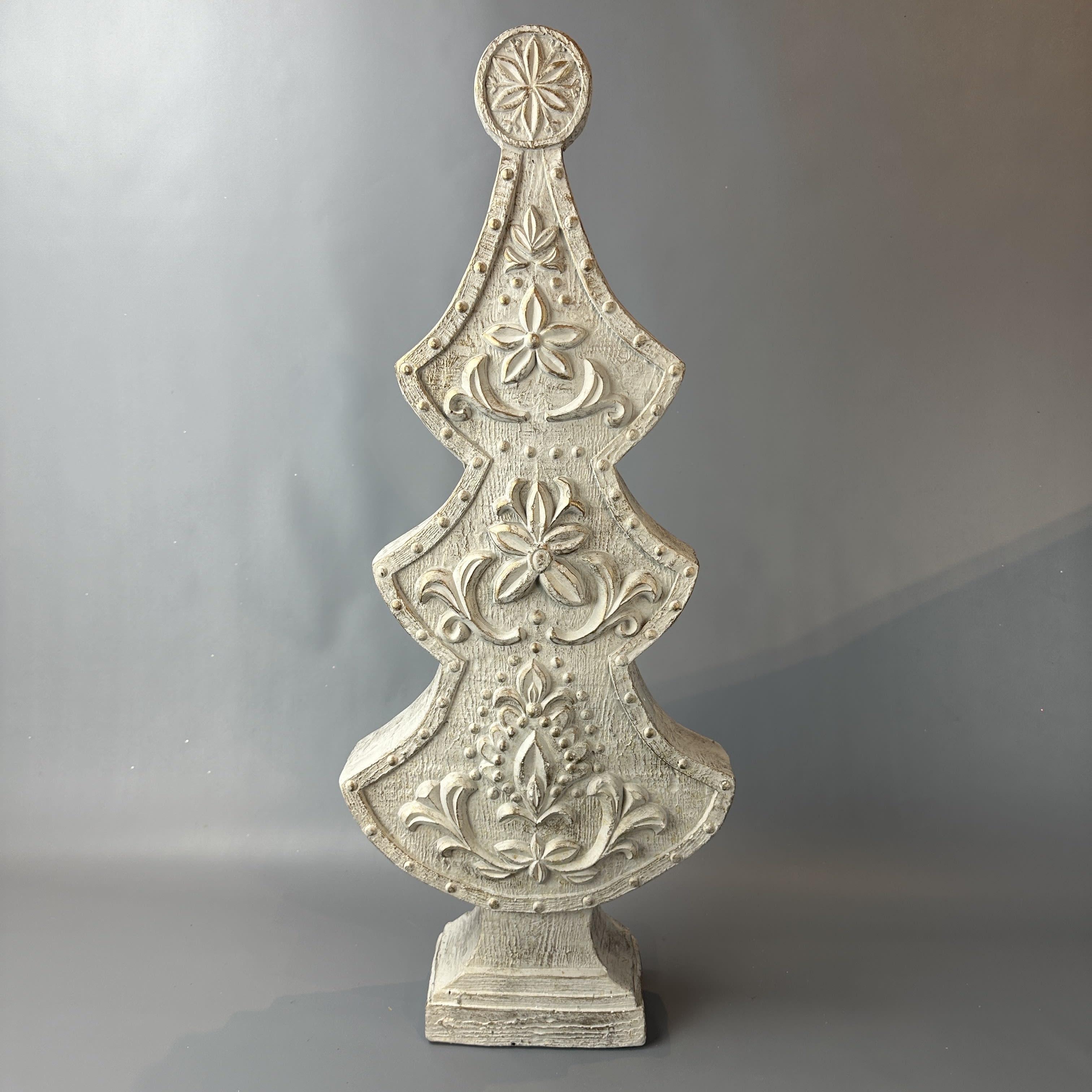 Heavy White Cmas Tree 28'' H