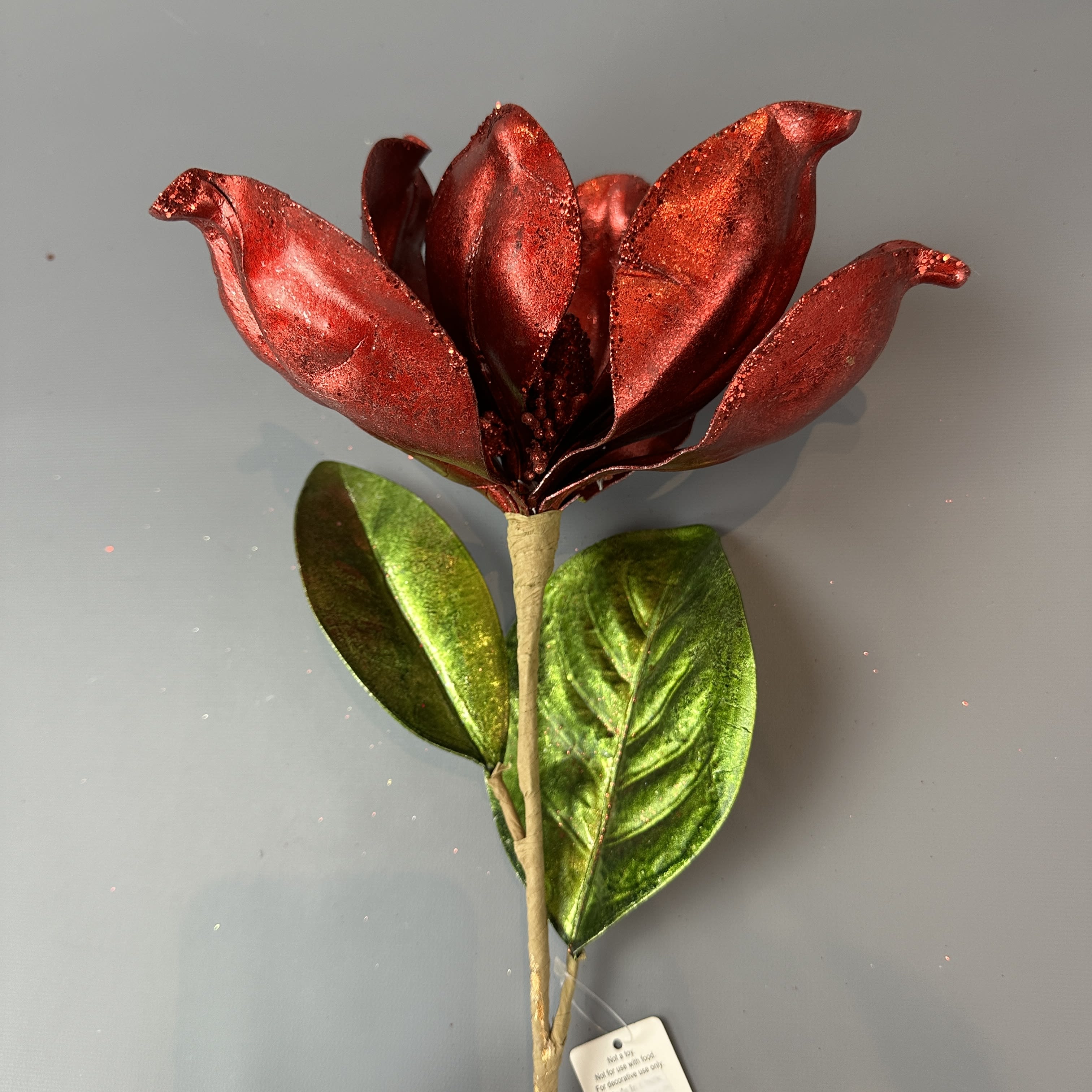Large Red Poinsettia 22''L