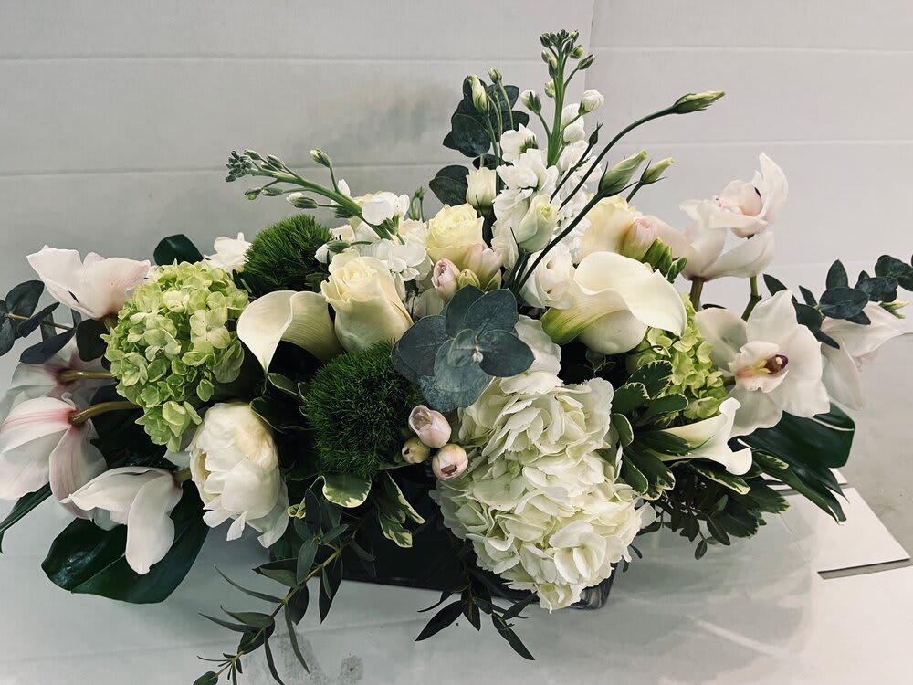 Opulent Vase Arrangement Flower Bouquet