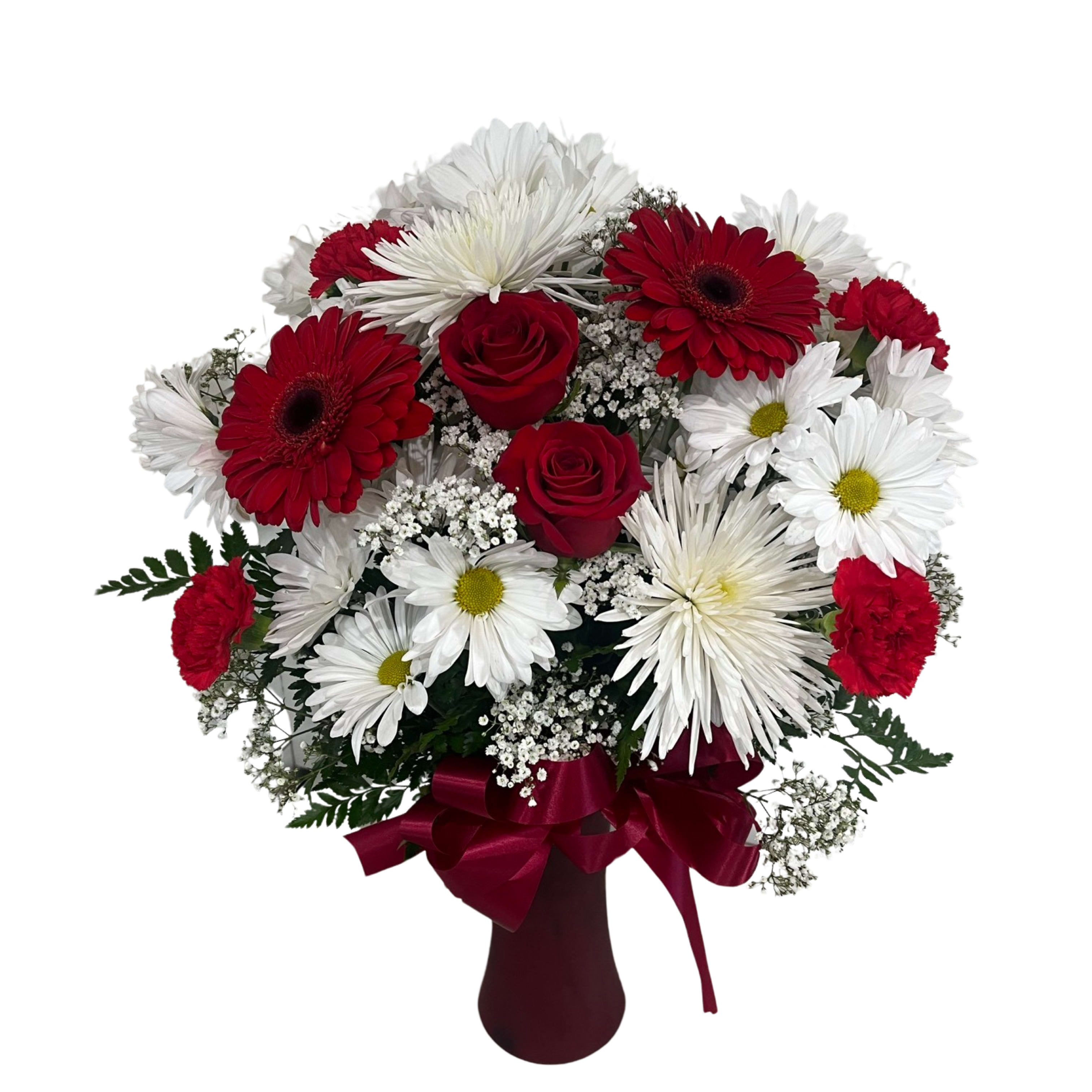 Roses and Mixed Flowers Flower Bouquet