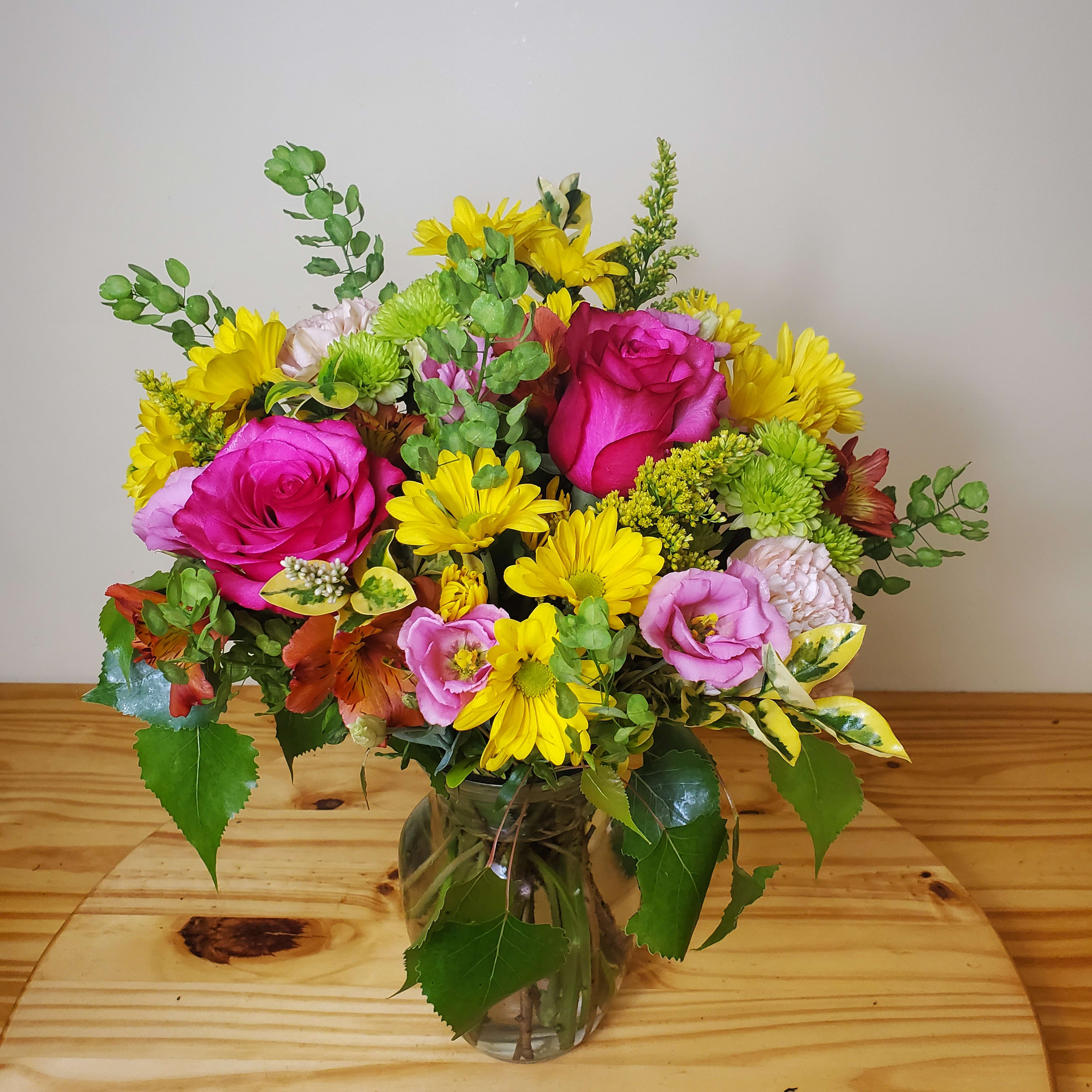 Color Burst Flower Bouquet