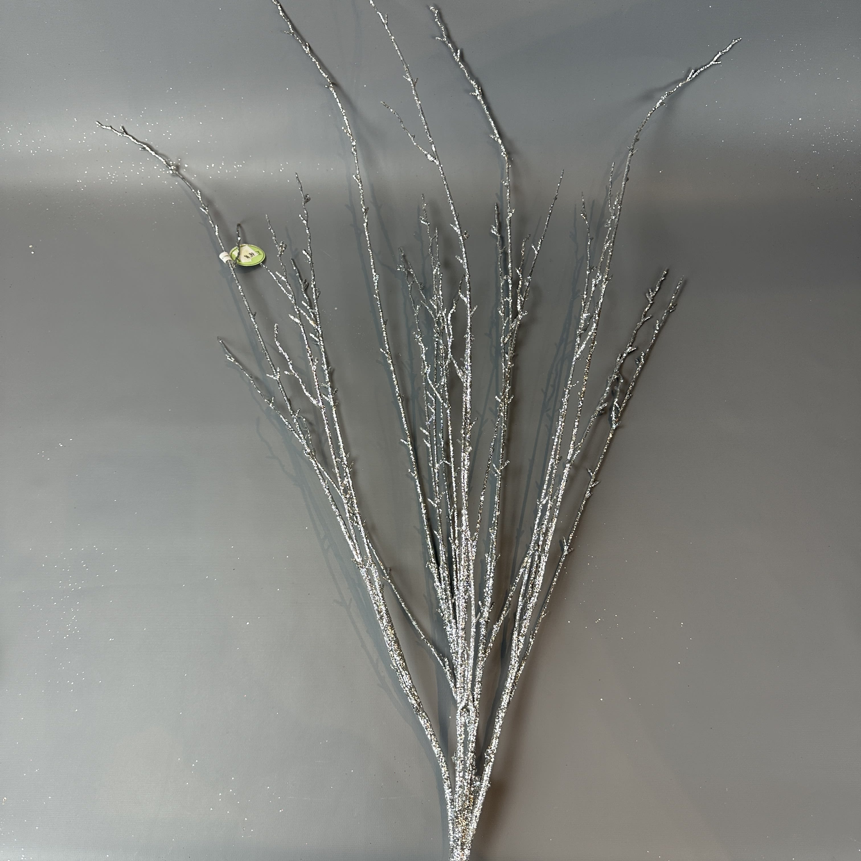PLASTIC GLITTER TWIG BRANCH 37''L