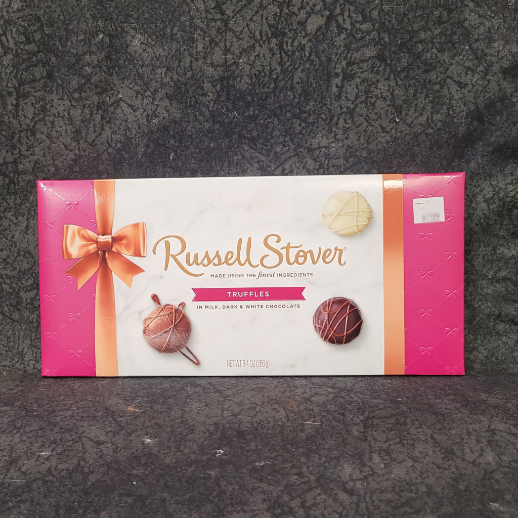 GACANDYTRUFFLES - RUSSELL STOVER TRUFFLES 9.4 OZ Flower Bouquet