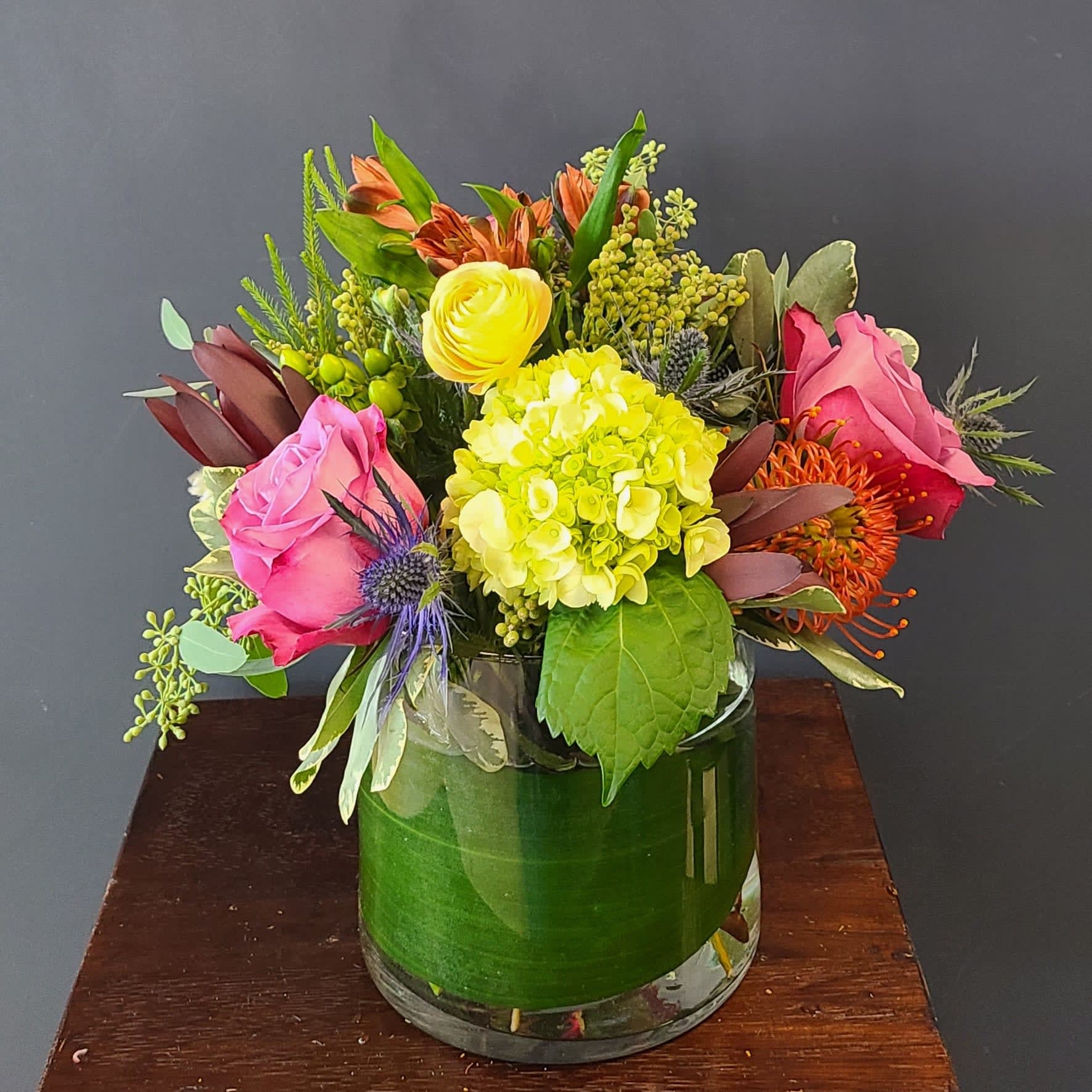 Pins and Roses Flower Bouquet