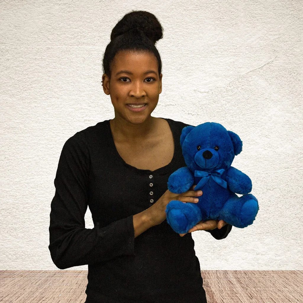 Colorama 9" Royal Blue Bear