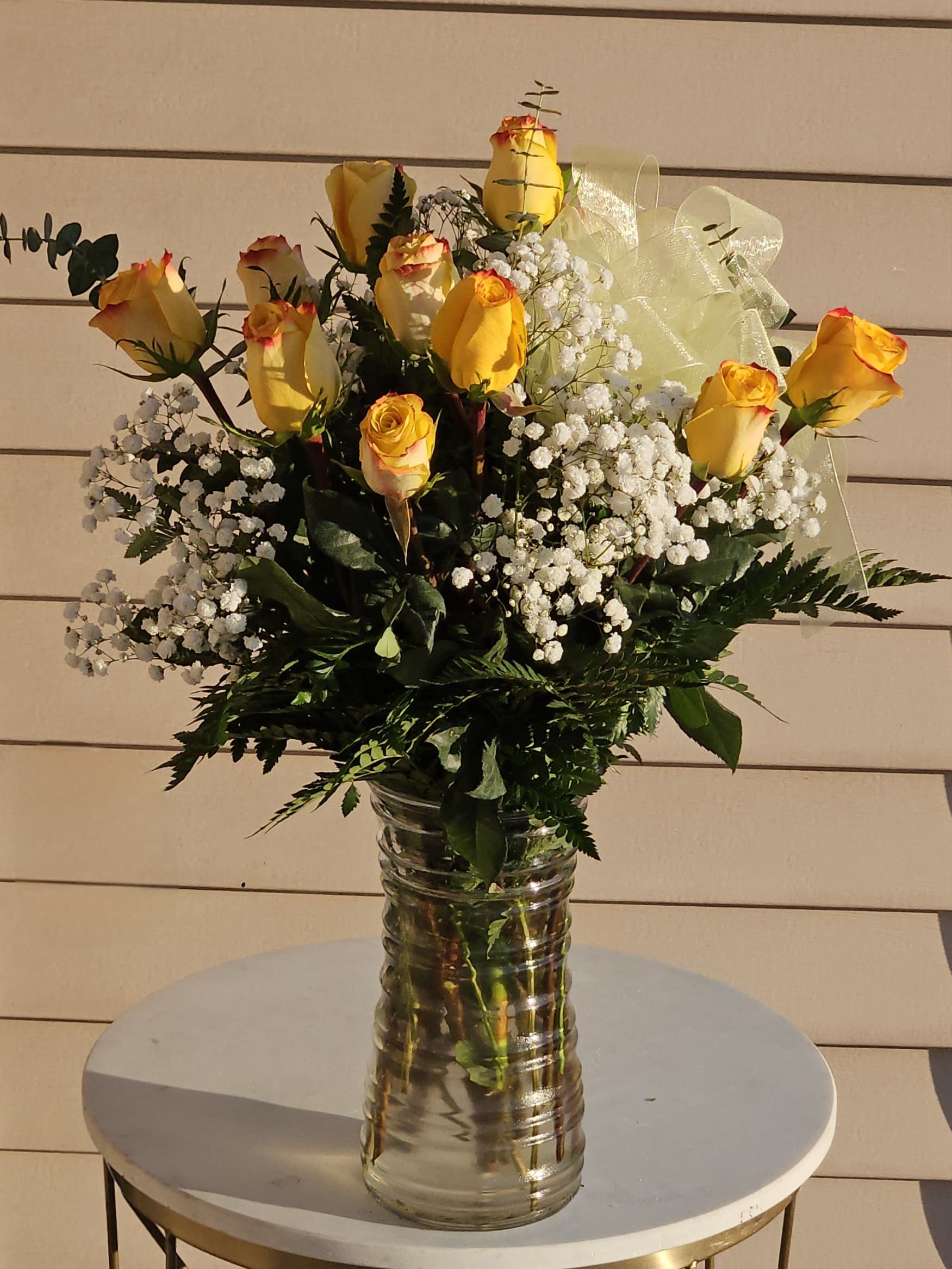 Dozen Yellow Roses
