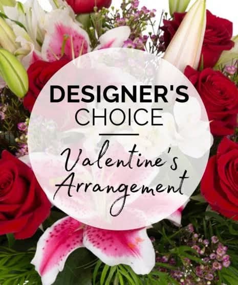 Designer's Choice Love & Romance Vase  Arrangement Flower Bouquet