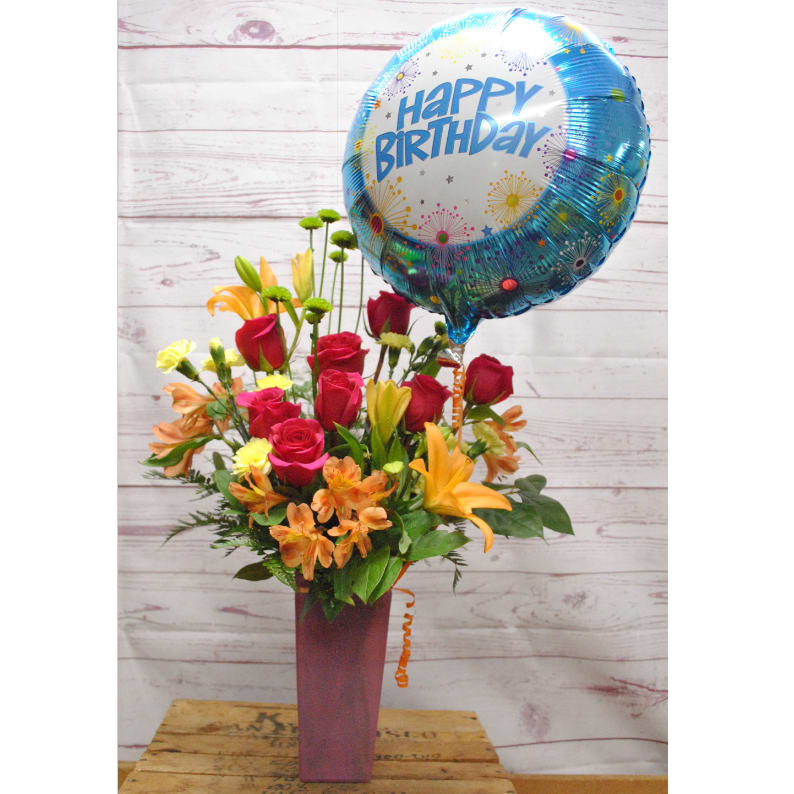 Birthday Splash Arrangement