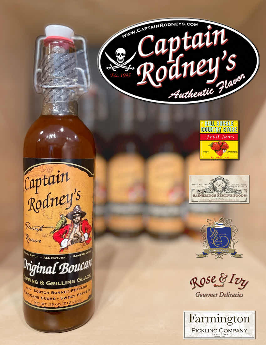 Captain Rodneys Boucan Glaze Flower Bouquet