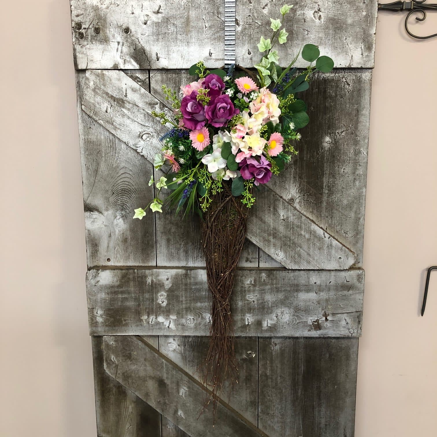 Spring Bouquet Silk (Artificial) Swag