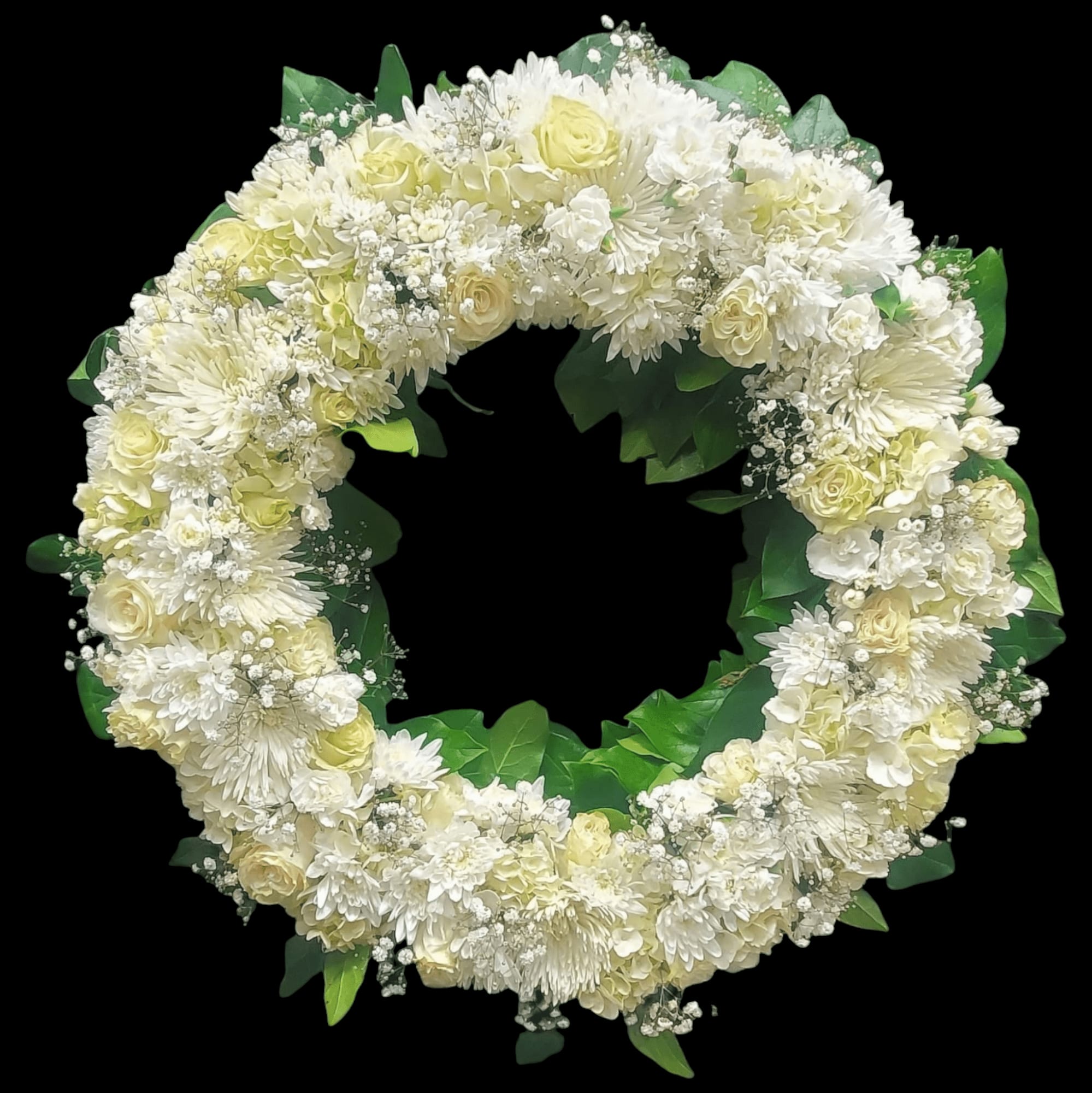 WHITE MIX STANDING SPRAY