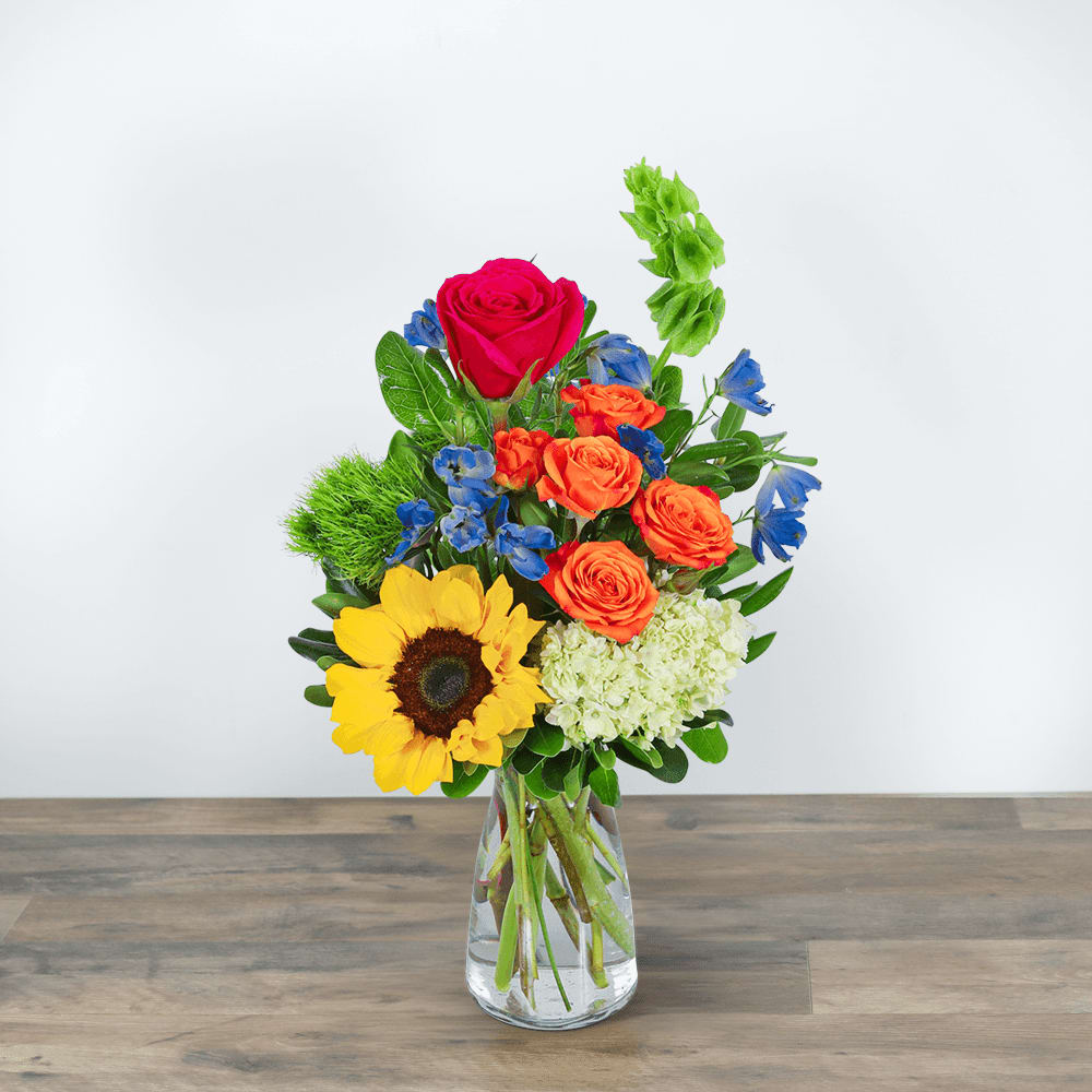 Vibrant As Your Love Flower Bouquet