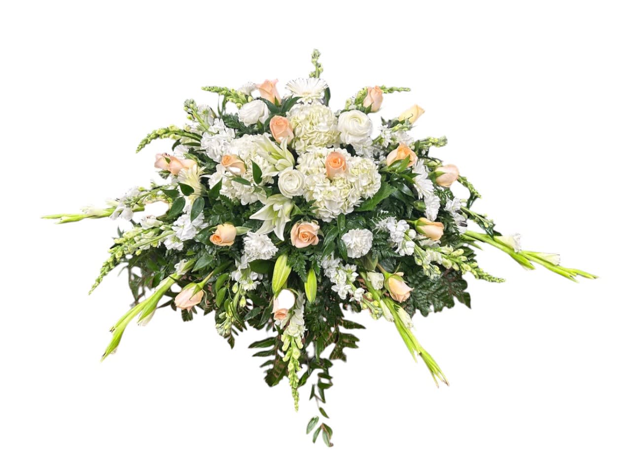 Serene Sentiments Florist Choice Casket Spray