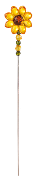 12" Sunflower Garden Stake