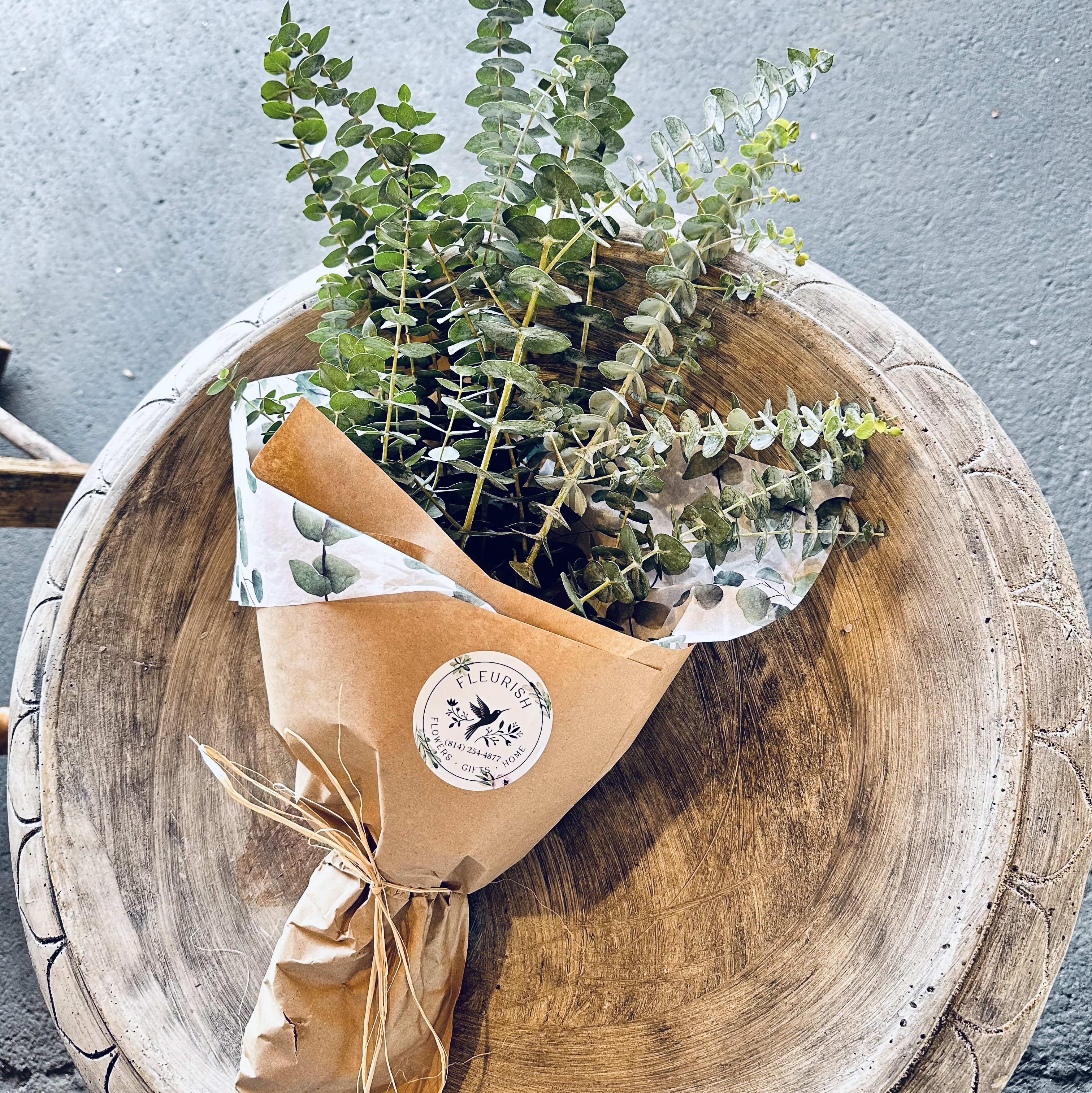 Eucalyptus Bunch Flower Bouquet