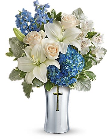 Teleflora's Skies of Remembrance Bouquet