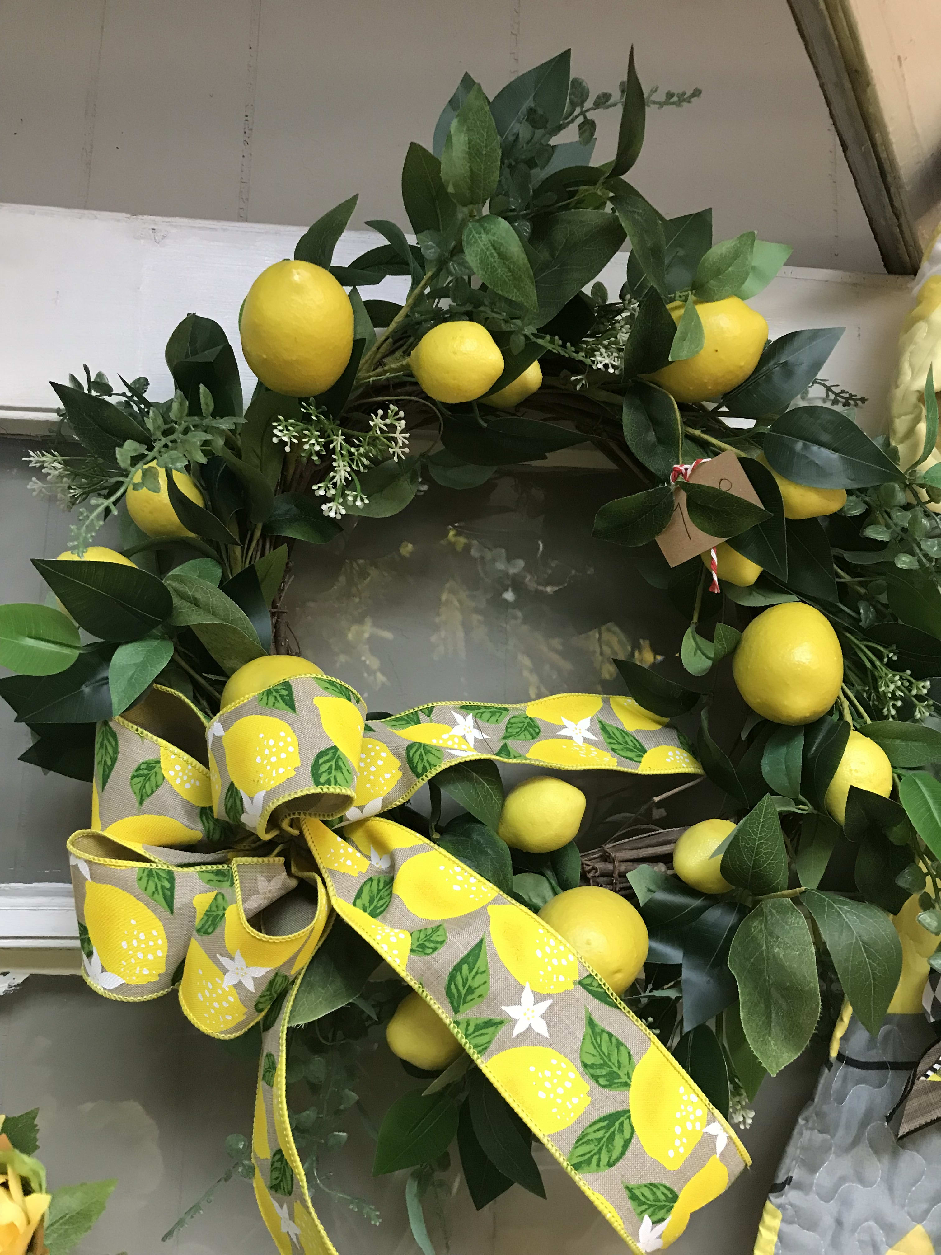 Lemon Wreath