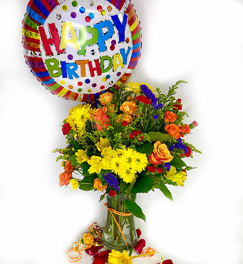 Birthday Fly Away Bouquet